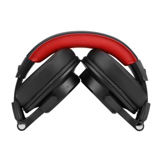  ONEODIO Fusion A70 Wireless Headphones (Black and Red) - 2