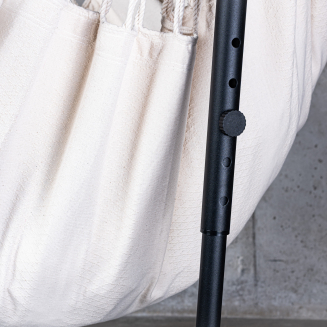 Fotel hamakowy ze stojakiem La Siesta Fiji Organic Latte Comfort - 4