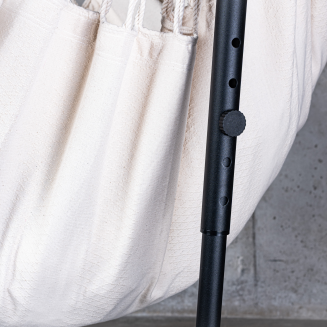 Fotel hamakowy ze stojakiem La Siesta Fiji Organic Latte Comfort - 4