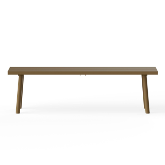  Fatboy Fred's Bench Mochaccino Garden Bench 160x40x46 cm - 2
