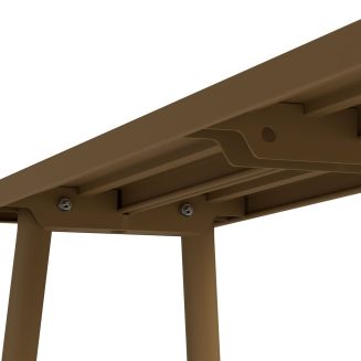  Fatboy Fred's Bench Mochaccino Garden Bench 160x40x46 cm - 10