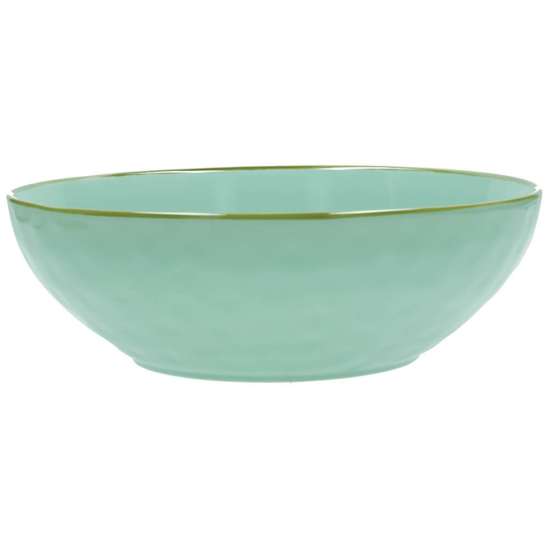 Rose&Tulipani | Zestaw 2 misek do sałatek Concerto Verde Acqua - Miętowy, 26 cm