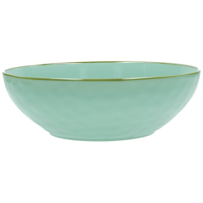  Rose&Tulipani | Set of 2 Concerto Verde Acqua salad bowls - Mint, 26 cm