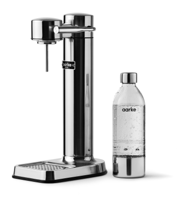  Aarke Carbonator 3 water saturator, silver gloss