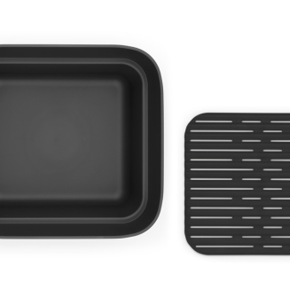 Pojemnik do zmywania z ociekaczem Brabantia Sink Side ciemnoszary - 6