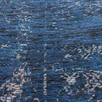 Dywan Louis de Poortere Fading World Medallion blue night - 2