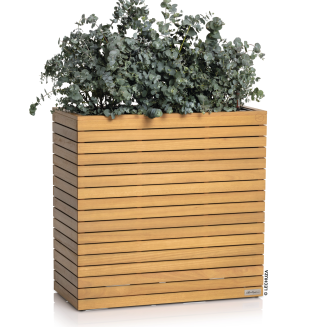 Donica Lechuza Palo natural wood 80 blok wysoki - 2