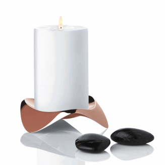 Świecznik Stelton Papilio Uno copper - 2
