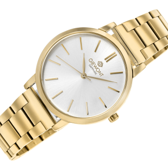 Zegarek Damski Giewont Sapphire Złoto Srebrny GW2360-B2 - 3