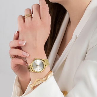 Zegarek Damski Giewont Sapphire Złoto Srebrny GW2360-B2 - 5