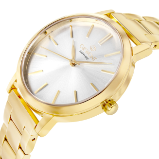 Zegarek Damski Giewont Sapphire Złoto Srebrny GW2360-B2 - 2