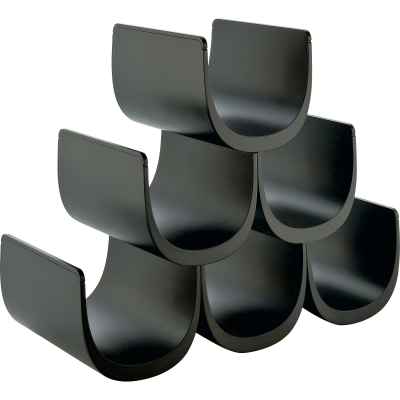 Alessi Noe bottle stand, black