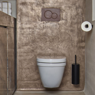 Szczotka WC ścienna Aquanova Cyra Black - 3