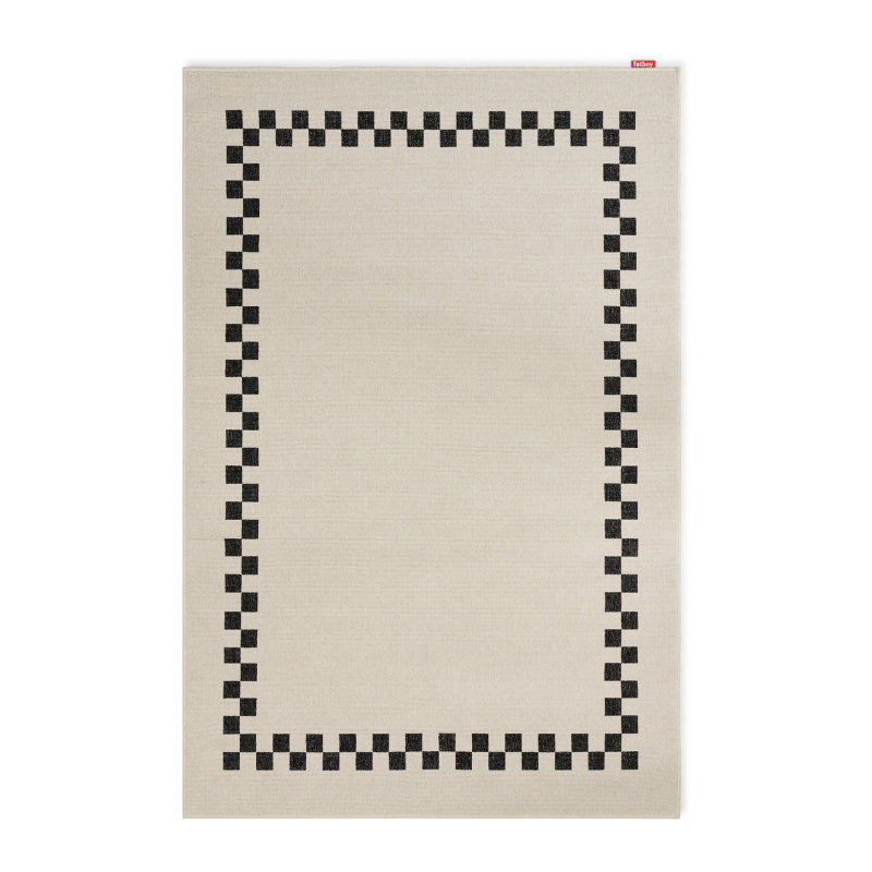 Dywan outdoorowy Fatboy Carpretty Petit Check Creme 160x230 cm