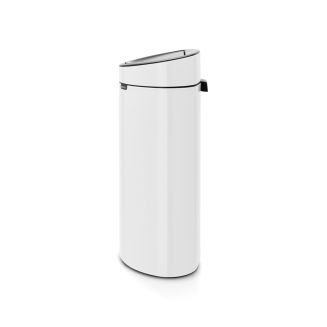 Kosz Brabantia Touch Bin 40l biały - 3