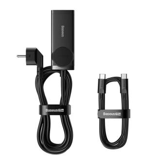 Ładowarka sieciowa BASEUS GaN3 Pro 100W 2xUSB 2xUSB-C AC (czarna) - 8