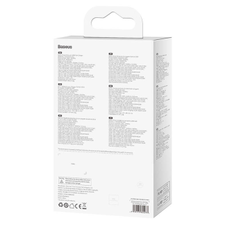 Ładowarka sieciowa BASEUS GaN3 Pro 100W 2xUSB 2xUSB-C AC (czarna) - 10