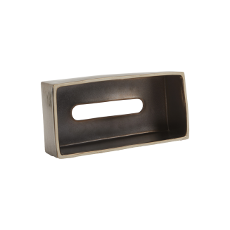  Aquanova Ugo Vintage bronze tissue container - 2