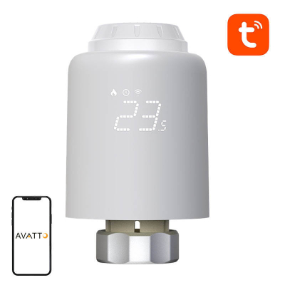 Głowica termostatyczna AVATTO TRV07 Zigbee 3.0 Tuya