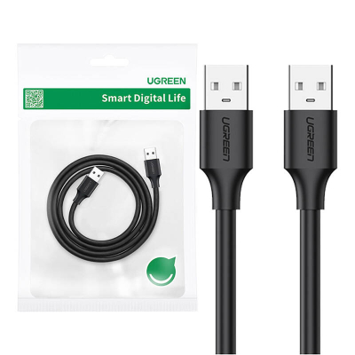 Kabel UGREEN US128 USB-A-USB-A 3m (czarny)