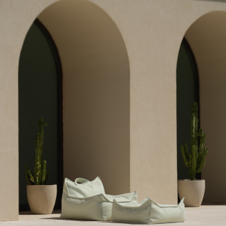 Outdoorowy zestaw puf dziecięcych Wigiwama Herba - 11