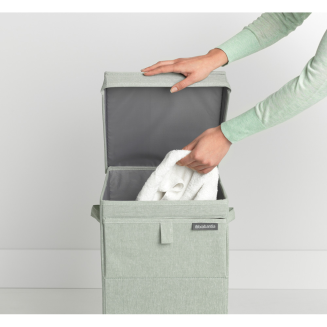 Modułowy kosz na pranie Brabantia zielony 35l - 6