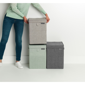 Modułowy kosz na pranie Brabantia zielony 35l - 8