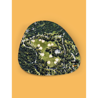 Mata pod miskę United Pets New York 44x44 cm - 2