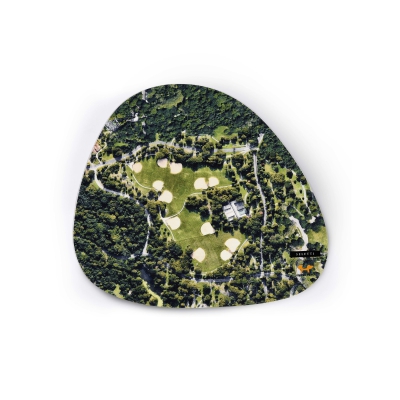 Mata pod miskę United Pets New York 44x44 cm