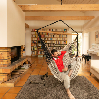  La Siesta CasaMount black hammock chair assembly kit - 6