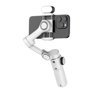  AOCHUAN X2 Gimbal with RGB Lighting (White) - 3