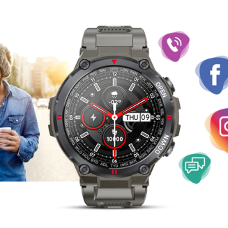 Smartwatch GIEWONT Szary GW430-2 - 5