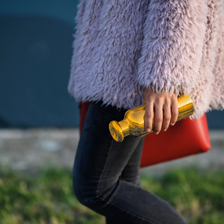 Butelka termiczna Guzzini 500 ml złota - 5