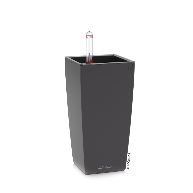 Donica Lechuza Mini Cubi | Maxi Cubi bazaltowy-szary mat
