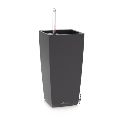 Donica Lechuza Mini Cubi | Maxi Cubi bazaltowy-szary mat