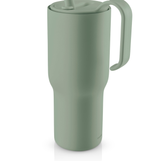 Kubek termiczny ze słomką Eva Solo Sip'n'Go 900 ml Green Goddess | CENA SPECJALNA - 2