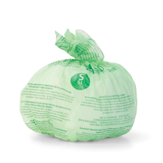 Worki na śmieci Brabantia PerfectFit Bags biodegradowalne rozmiar S 6l 10 szt - 4
