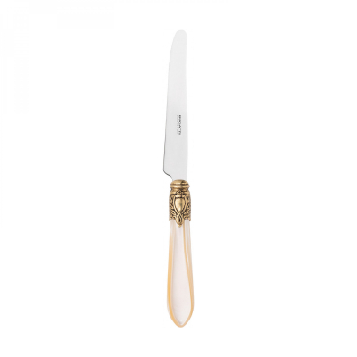 Nóż deserowy Casa Bugatti Oxford Ivory/Gold