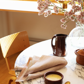 Serweta Lapuan Kankurit AAMU cinnamon 48x48 cm - 3