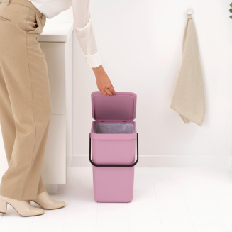 Kosz do segregowania Brabantia Sort&Go 25l Lilac Pink - 7
