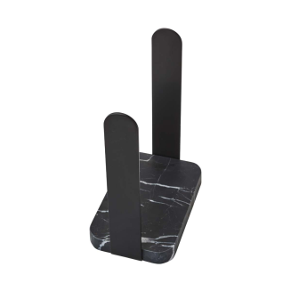  Aquanova Nero Black guest towel rack - 2
