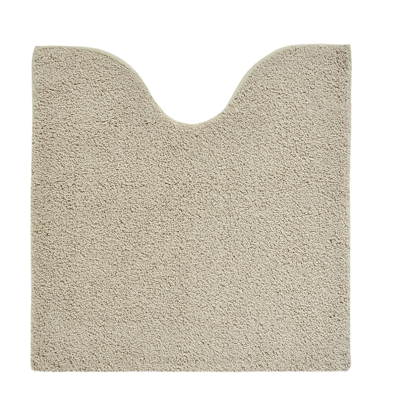  Aquanova Loa Linen rug with cutout, 60x60 cm