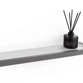 Półka łazienkowa Zack Linea grafit 46 cm - 2