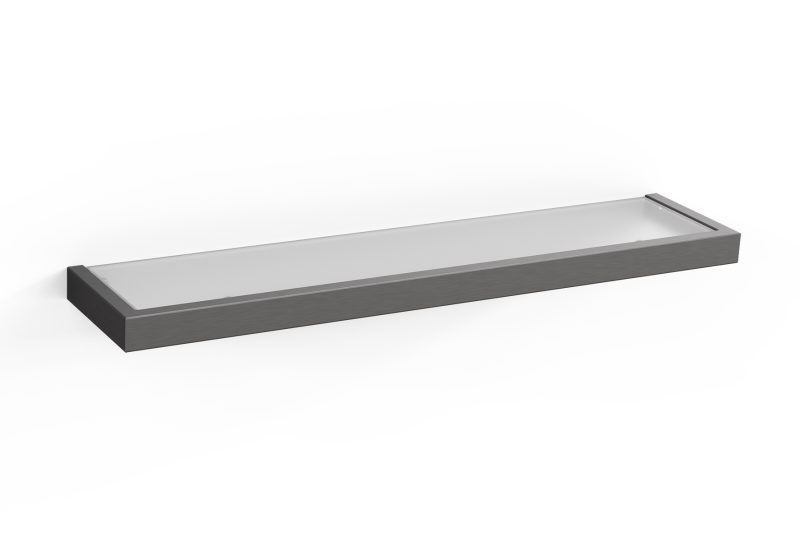  Zack Linea bathroom shelf graphite 46 cm