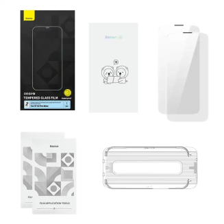  BASEUS Corning Tempered Glass for iPhone 14 Pro Max - 7