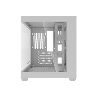  DARKFLASH C275P Fanless Computer Case (White) - 5