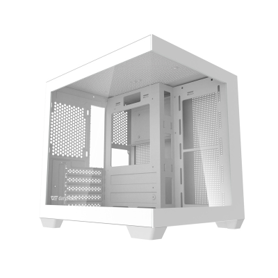  DARKFLASH C275P Fanless Computer Case (White)