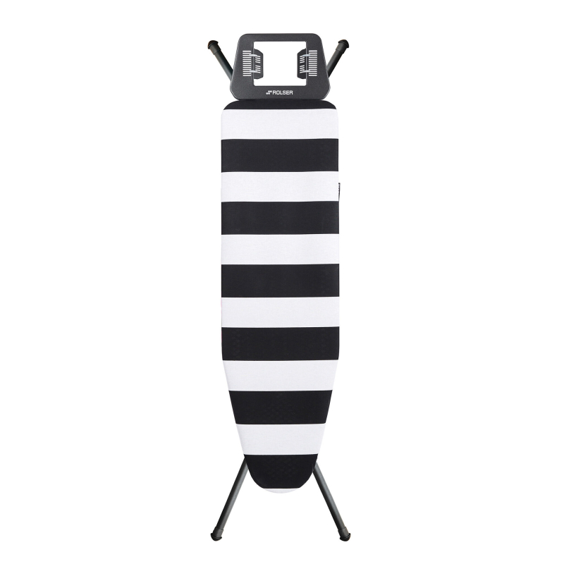 Deska do prasowania Rolser K-UNO Black Tube Lido-Blanco/Negro
