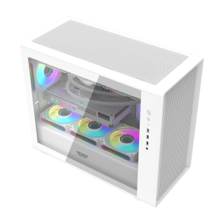 DARKFLASH DB460M computer case (white) - 3