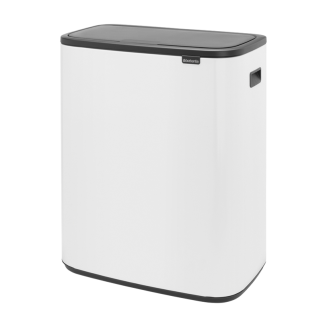 Kosz Brabantia Bo Touch Bin 2x30l biały - 2